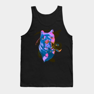 Dog colurful Tank Top